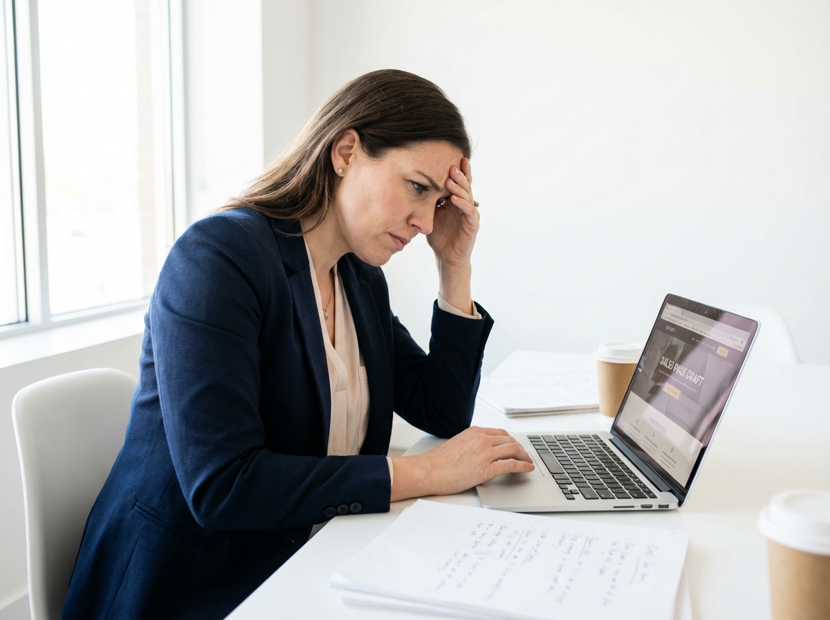 Frustrated with creating sales pages