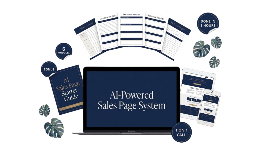 Complete AI-Powered Sales Page System Bundle